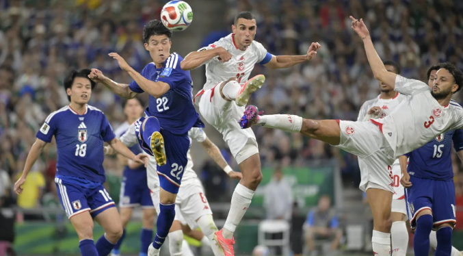 Japón se luce al golear a Túnez 4-0 en el juego mil de la historia de los mundiales