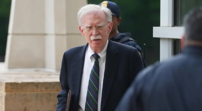 John Bolton se declara culpable por retener información clasificada