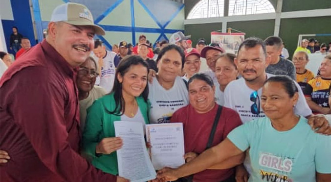 Con inversión de 67 millones de bolívares, gobernador Luis Caldera fortalece el Poder Popular en Colón