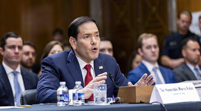 Rubio asegura que Venezuela «está en mejor trayectoria», pero aún «queda mucho camino por recorrer»
