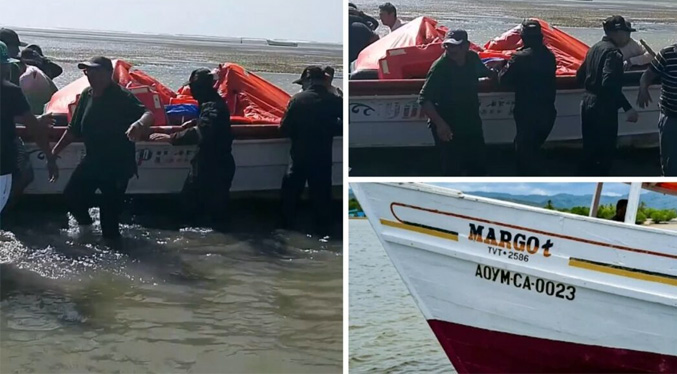Rescatan ocho pescadores desaparecidos en Falcón