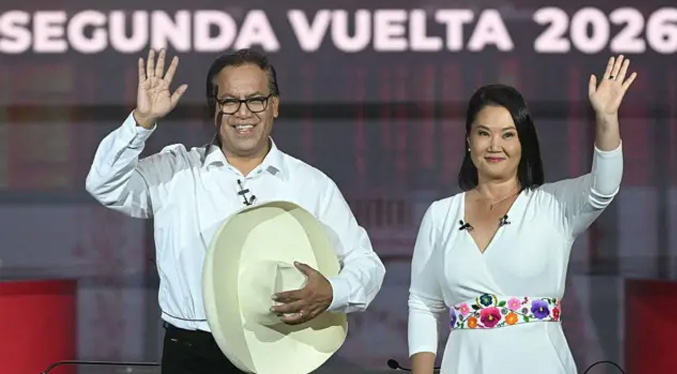 Roberto Sánchez adelanta a Keiko Fujimori al llegar al 93,92 % del escrutinio en Perú