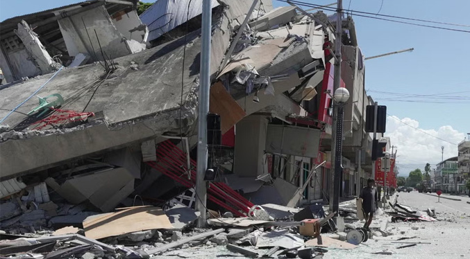 Contabilizan 19 fallecidos, 12 desaparecidos y más de 100 heridos deja terremoto en Filipinas