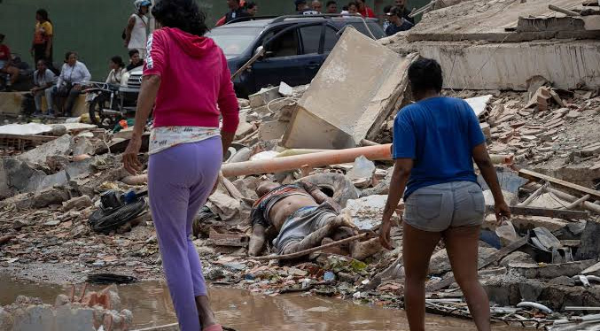 OMS recuerda que las primeras 72 horas tras los terremotos son críticas para salvar vidas