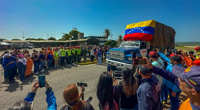 Gobernador de Zulia encabeza despliegue de envío de insumos y alimentos en varias zonas del país