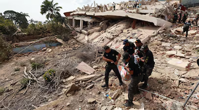 Tragedia sísmica en Venezuela: Balance oficial eleva a mil 450 el número de fallecidos