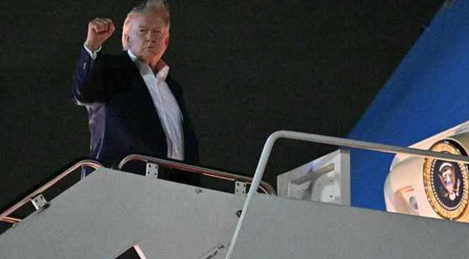 Trump viaja al G7 de Francia tras anunciar el acuerdo con Irán para poner fin a la guerra