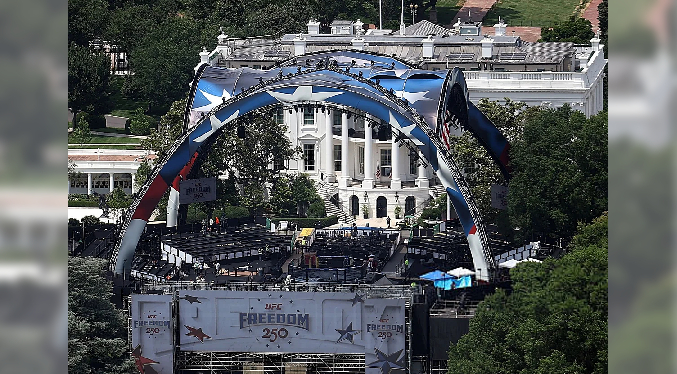 El FBI aborta un posible ataque en un evento de UFC en la Casa Blanca