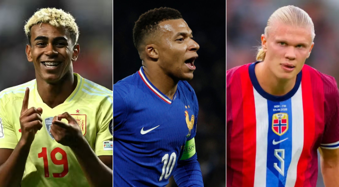 Yamal, Haaland y Mbappé, los futbolistas más caros en juego del Mundial