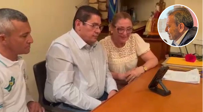 Alcalde Atencio gestiona ante embajada de España apertura de mercados europeos para la cangreja azul
