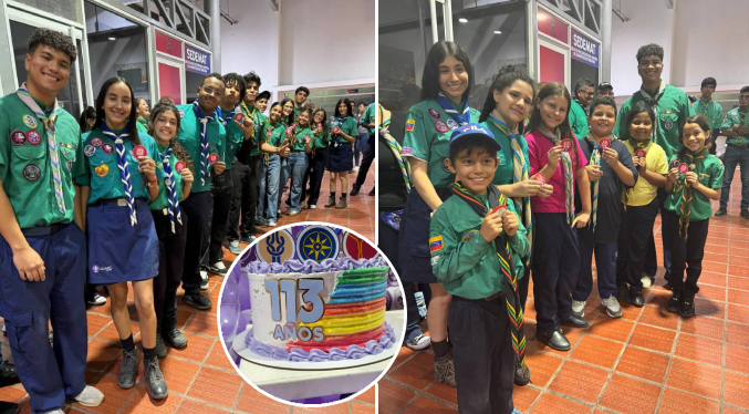 Los Scouts toman el Tranvía de Maracaibo y celebran su 113° aniversario al ritmo de la gaita