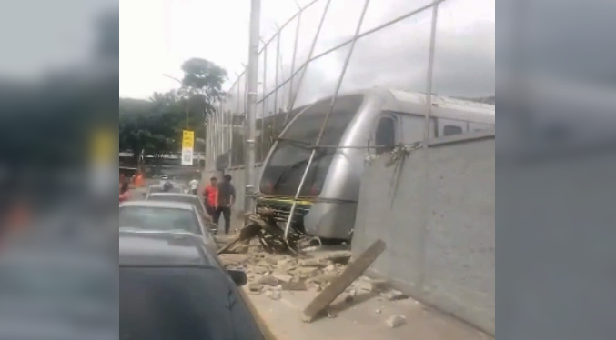 Reportan el descarrilamiento en un vagón del Metro de Caracas sin dejar heridos ni afectar el servicio