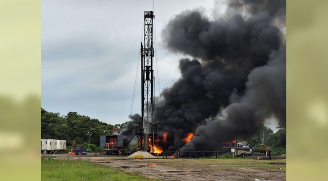 Gobierno apureño confirma 12 lesionados por explosión en pozo petrolero