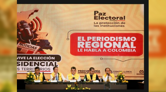 “Paz electoral”: Las instituciones colombianas llaman a respetar los resultados