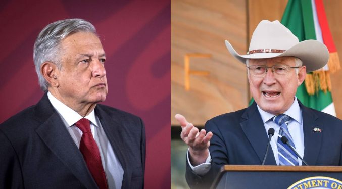 Exembajador estadounidense en México niega que AMLO haya estado involucrado con los narcos