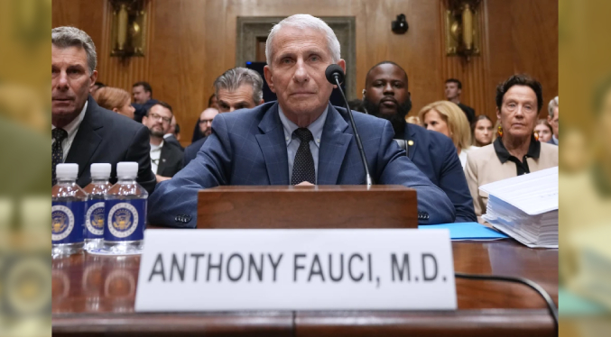 Fauci invoca la Quinta Enmienda y se niega a testificar ante senadores sobre el COVID-19