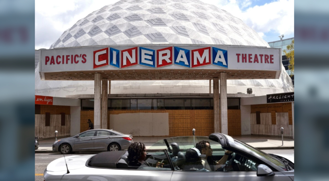 El icónico Cinerama Dome de Hollywood reabrirá tras su cierre durante la pandemia de COVID-19