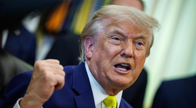 Trump afirma que la actual relación entre EEUU y Venezuela «es excelente»