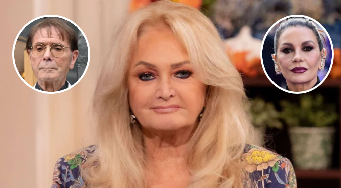 Catherine Zeta-Jones y Cliff Richard recuerdan a Bonnie Tyler, fallecida hoy a los 75 años