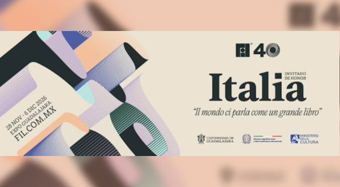 Italia llevará a la FIL de Guadalajara más de 60 escritores y el recuerdo de Umberto Eco