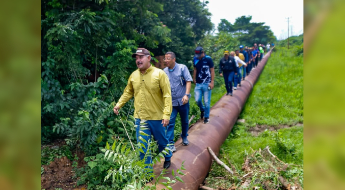 Gobernación del Zulia inicia la sustitución de colectores y nueva aducción de agua potable en Lagunillas