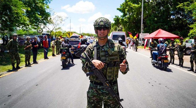 Más de 11.000 uniformados garantizarán la seguridad en investidura presidencial colombiana