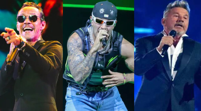 Marc Anthony, Feid y Ricardo Montaner encabezan concierto benéfico por Venezuela en Miami
