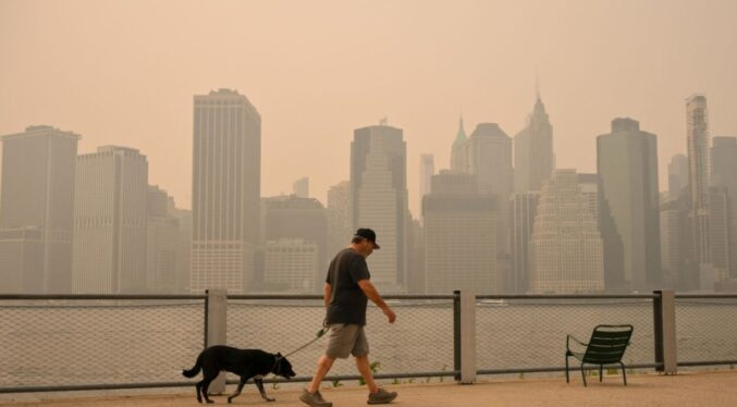 Nueva York empieza a despejarse de la contaminación atmosférica a 48 horas de la final