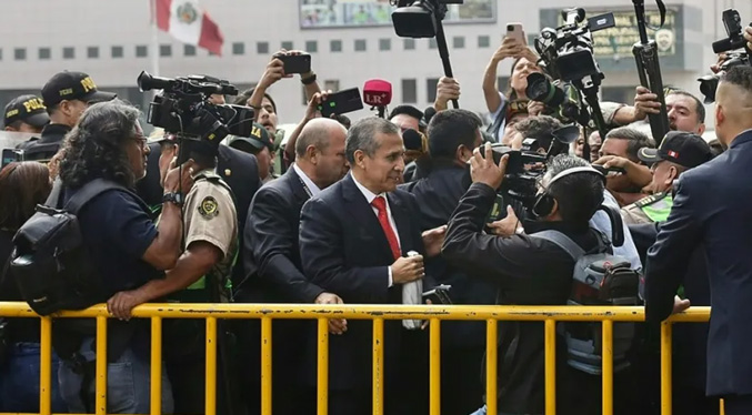 Máximo tribunal de Perú anula la sentencia del expresidente Humala por el caso Odebrecht y da vía a su liberación