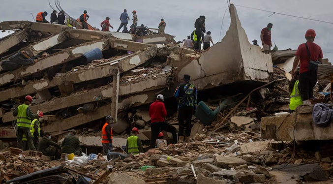 Perú confirma siete connacionales desaparecidos y tres muertos en Venezuela por terremotos