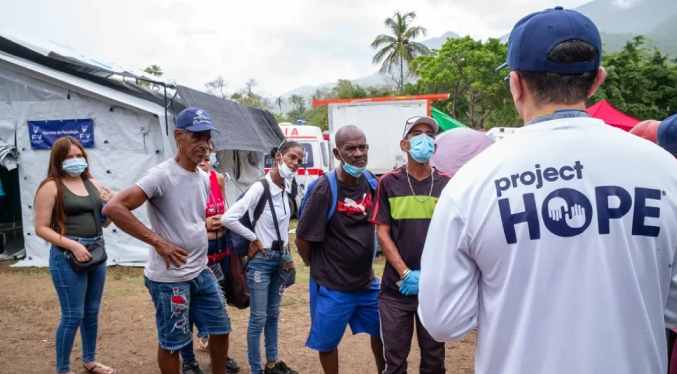 Project HOPE activa respuesta de emergencia tras doblete sísmico en Venezuela