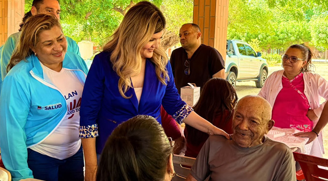 Primera dama del Zulia lidera jornada de atención médica-social en Psiquiátrico La Sierrita de Mara