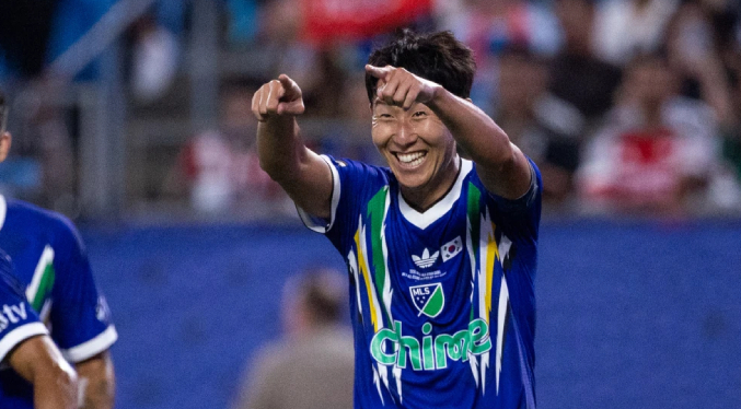 Son Heung-min anota 2 y Estrellas de la MLS superan 4-3 a las de la Liga MX