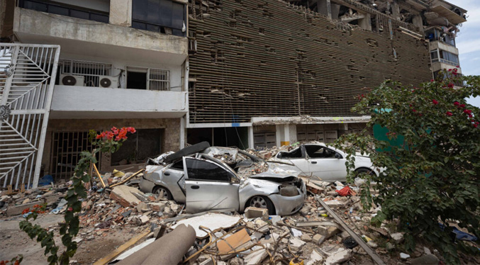 Aseguran que edificaciones destruidas por terremotos no serán demolidas mientras haya cuerpos por recuperar