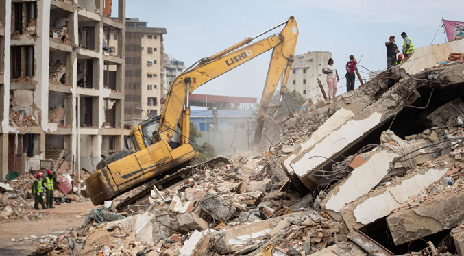 La remoción de escombros tras el doble terremoto, el otro gran reto en Venezuela