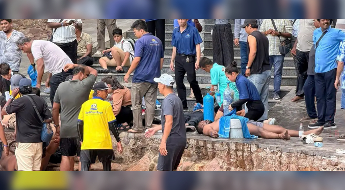 Vietnam: 15 personas mueren al volcar un barco turístico