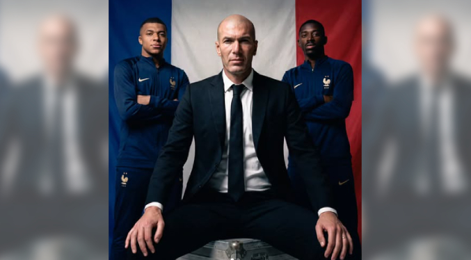 Francia confirma a Zinedine Zidane como técnico de la selección masculina de fútbol