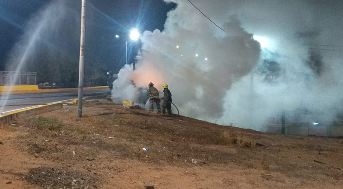 Funcionario del CICPC conducía el vehículo que colisionó en la Circunvalación 1 que deja cuatro carbonizados