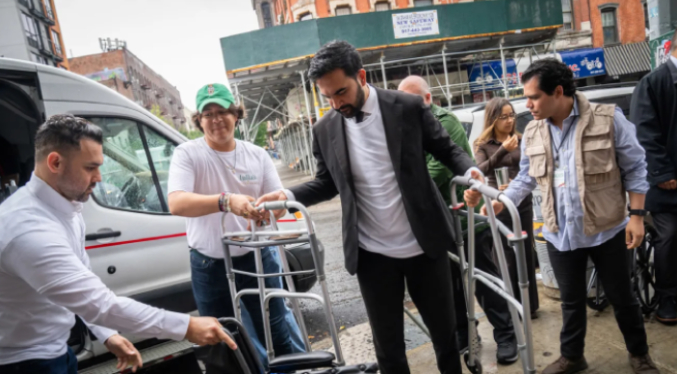 Venezolanos piden apoyo a autoridades de Nueva York para reactivar la recolección de ayuda humanitaria