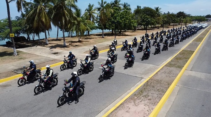 Refuerzan brigadas de riesgo en Zulia con entrega de 34 patrullas y 266 motos para la COL