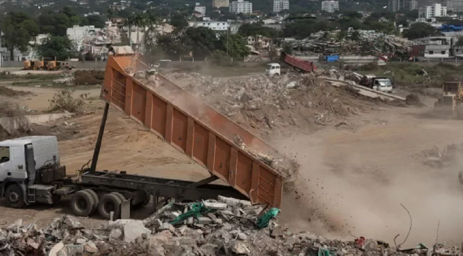 Gobierno anuncia reutilización tecnológica de los escombros de La Guaira