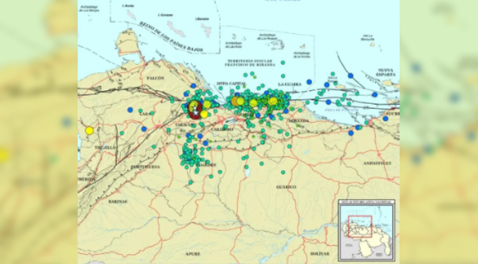 Funvisis descarta alerta de tsunami en La Guaira