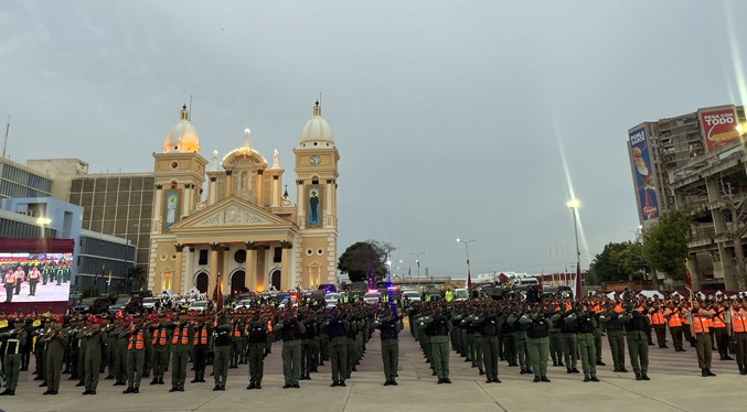 Zulia conmemora con solemnidad el 89 aniversario de la Guardia Nacional Bolivariana en la Basílica