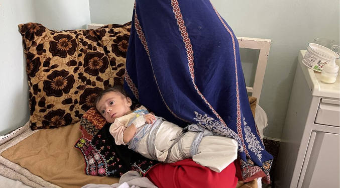 Unicef lanza una alerta: Un millón de niños podrían morir de desnutrición en Afganistán