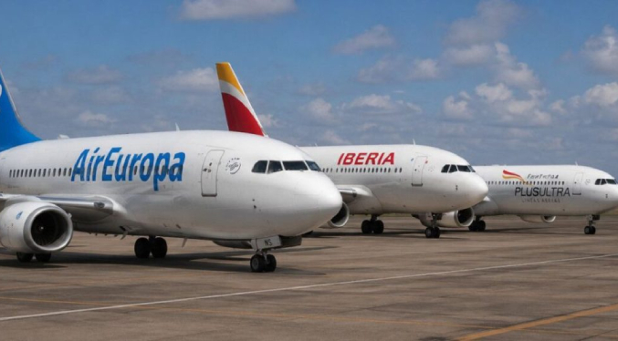 Air Europa e Iberia reanudan vuelos desde Maiquetía esta semana
