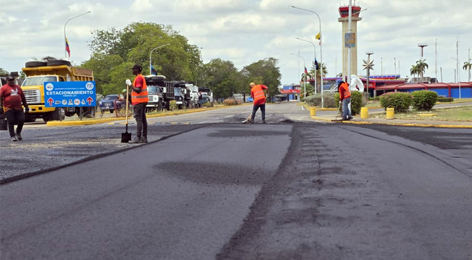 Gobernación del Zulia asfalta más de 11 kilómetros de vialidad en la avenida Don Manuel Belloso de Maracaibo