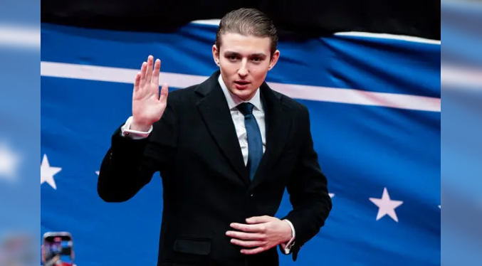 Servicio Secreto al tanto de video iraní que amenaza a Barron Trump