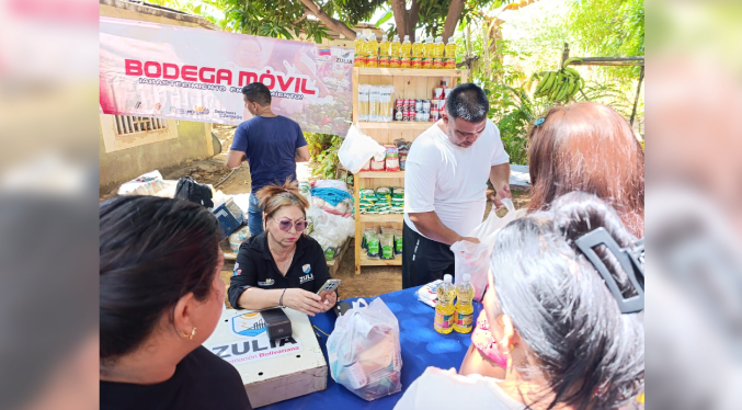 Gobernación atiende a más de 2.000 familias de Maracaibo con el programa Bodegas Móviles