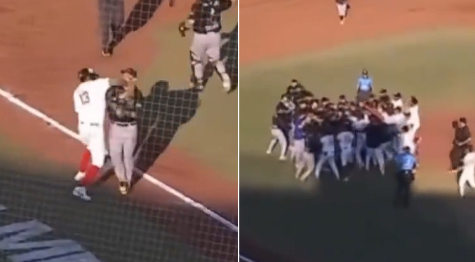 Danry Vásquez se expone a una expulsión de la Liga mexicana por acto violento en un juego (Video)