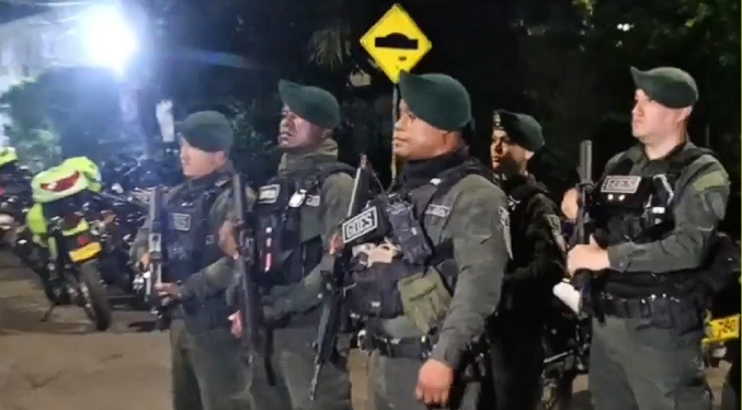 Refuerzan seguridad en Cali con 11.000 uniformados para posesión presidencial